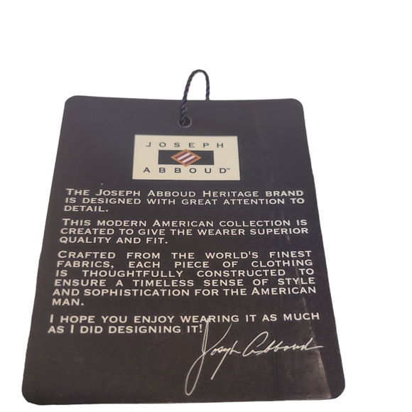 NWT Joseph Abboud Athletic Fit Jeans 32 x 36 - Picture 10 of 10